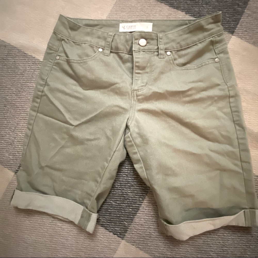 Carve Designs Bermuda Shorts Green 2
